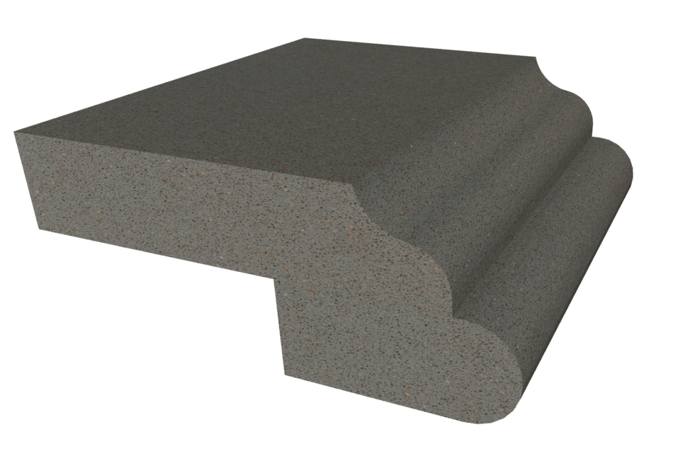Build Up OGEE With Bullnose Edge